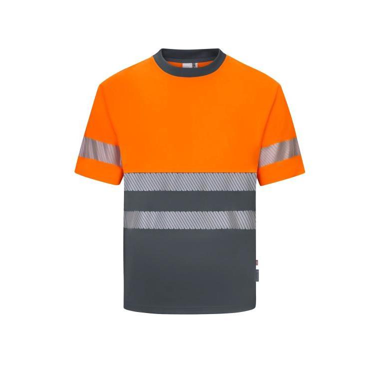 T-Shirt da Lavoro Velilla Alta visibilit� 305633 Bicolore
