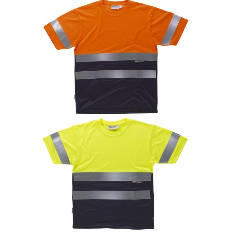 T-shirt da Lavoro Workteam Alta Visibilit� C3941