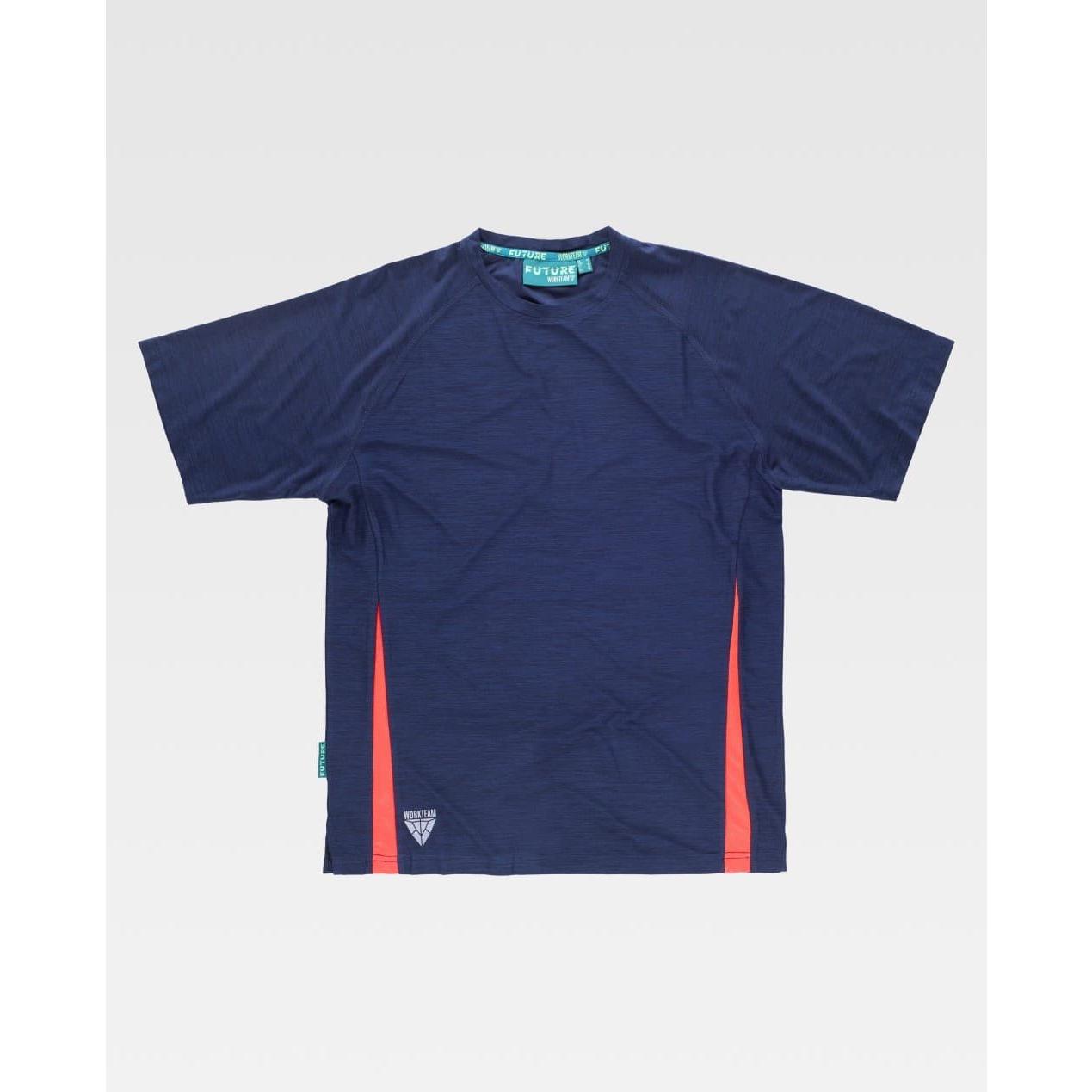 T-shirt da Lavoro Workteam Manica Corta Bicolore Stretch WF2716