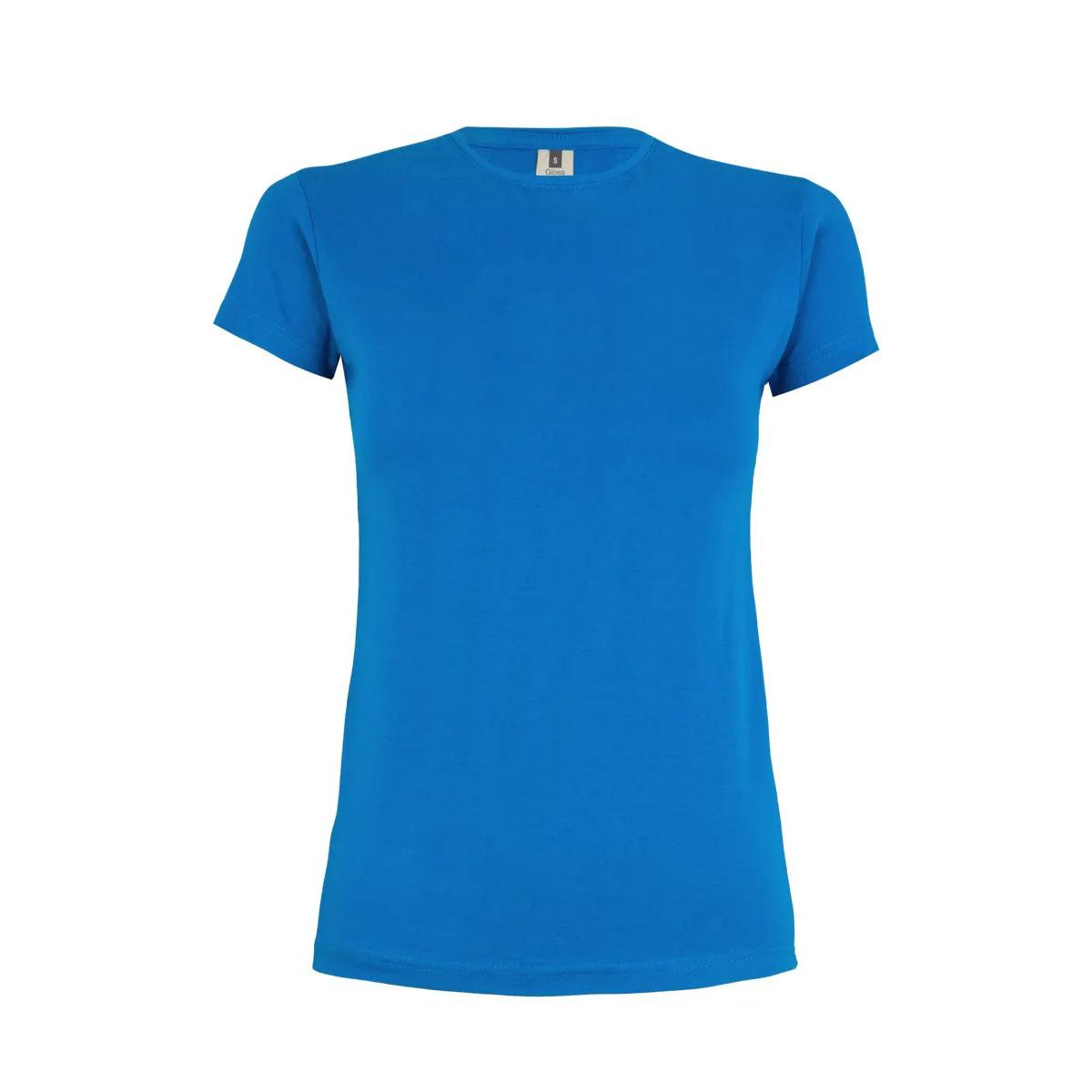 T-Shirt girocollo da Lavoro 100% Cotone Velilla Coral Lady MK170CV