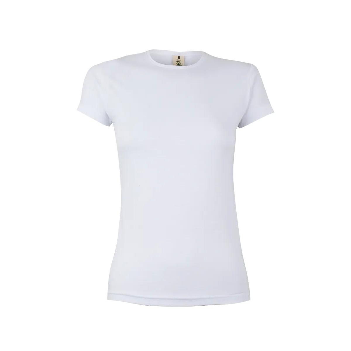 T-Shirt girocollo da Lavoro 100% Cotone Velilla Coral Lady MK170WV