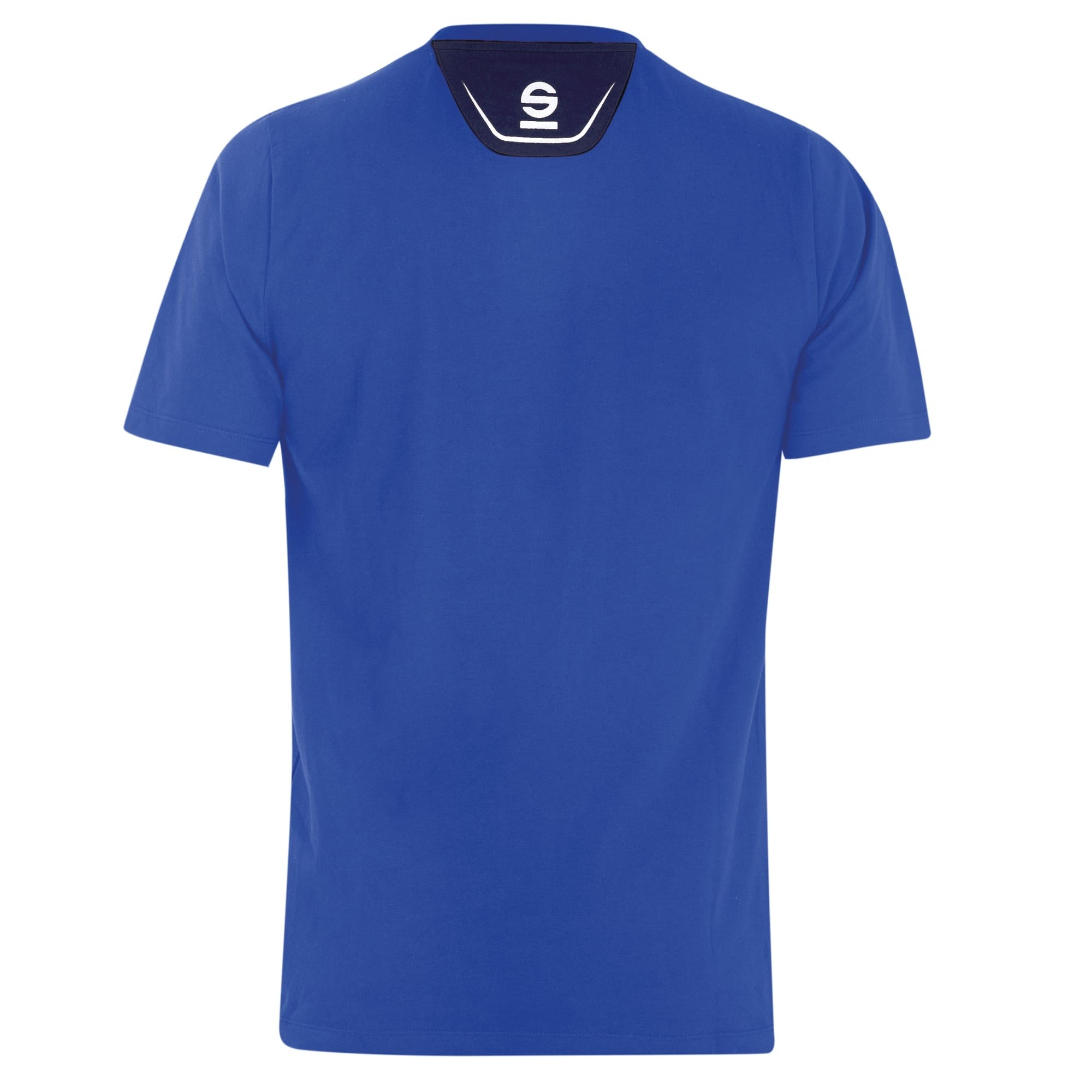 T-shirt Maglietta Elasticizzata TRENTON Sparco in cotone - Royal