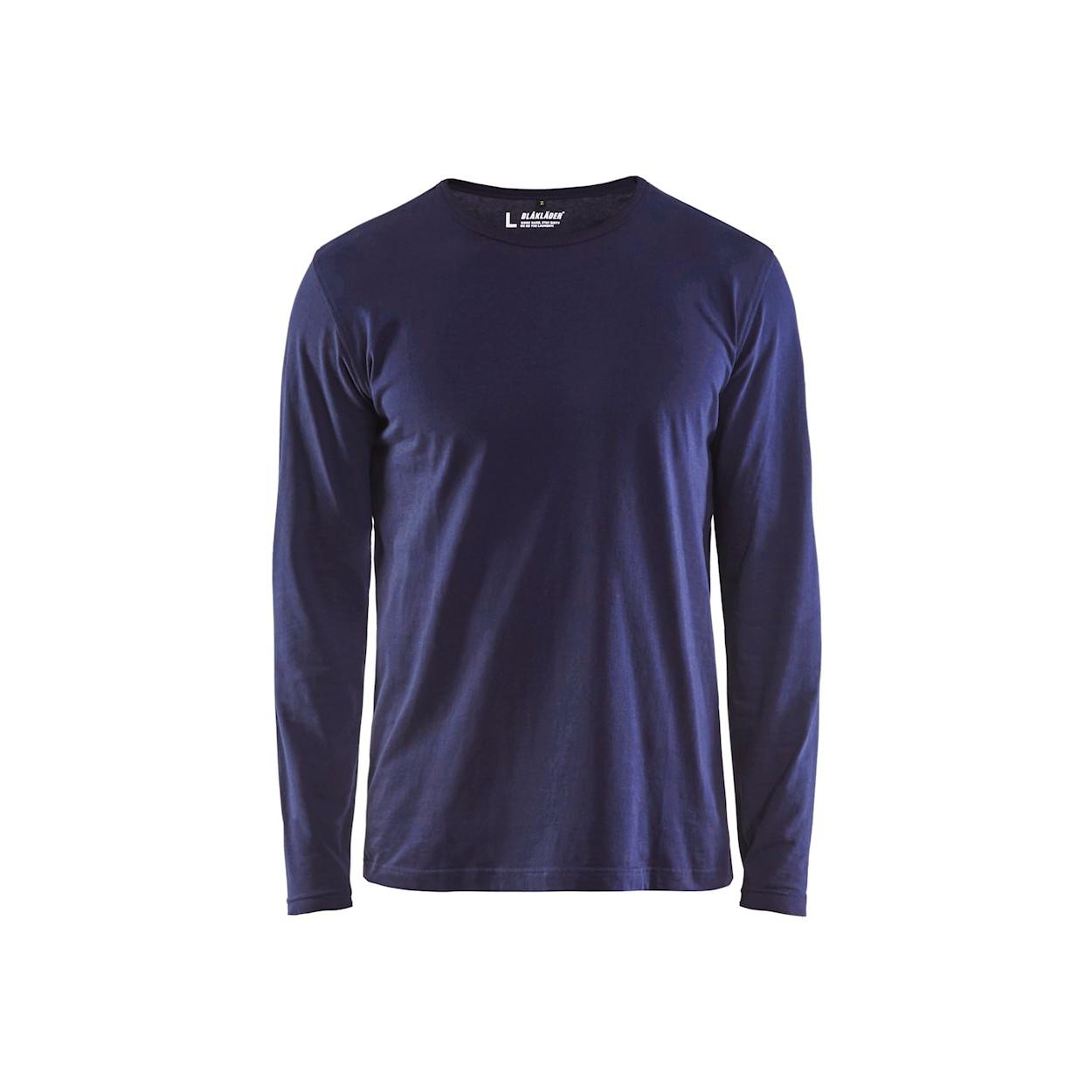 T-shirt manica lunga da Lavoro Blaklader 100% cotone 350010421000L