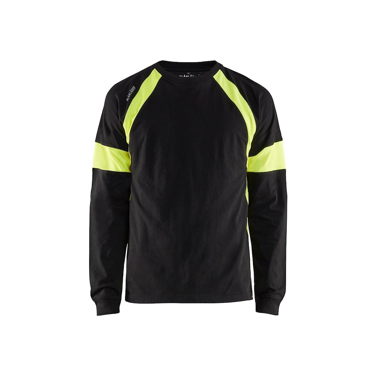 T-shirt manica lunga da Lavoro Blaklader 100% cotone 352010308833L