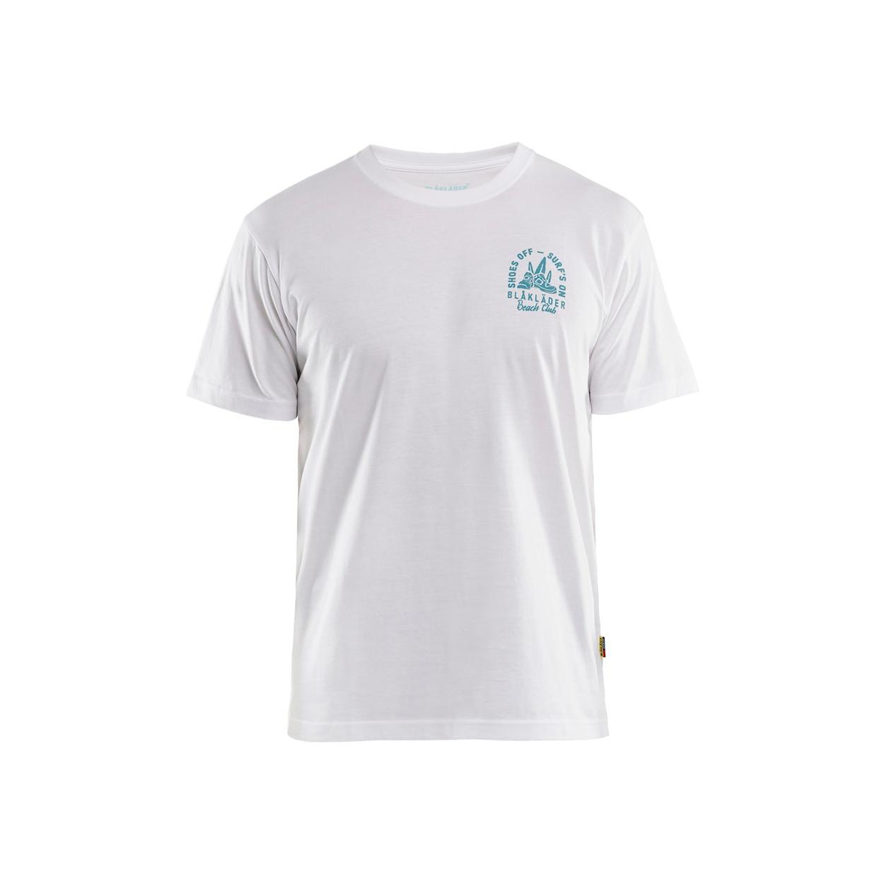 T-shirt maniche corte da Lavoro 100% Cotone Blaklader Beach Club 941910421000L