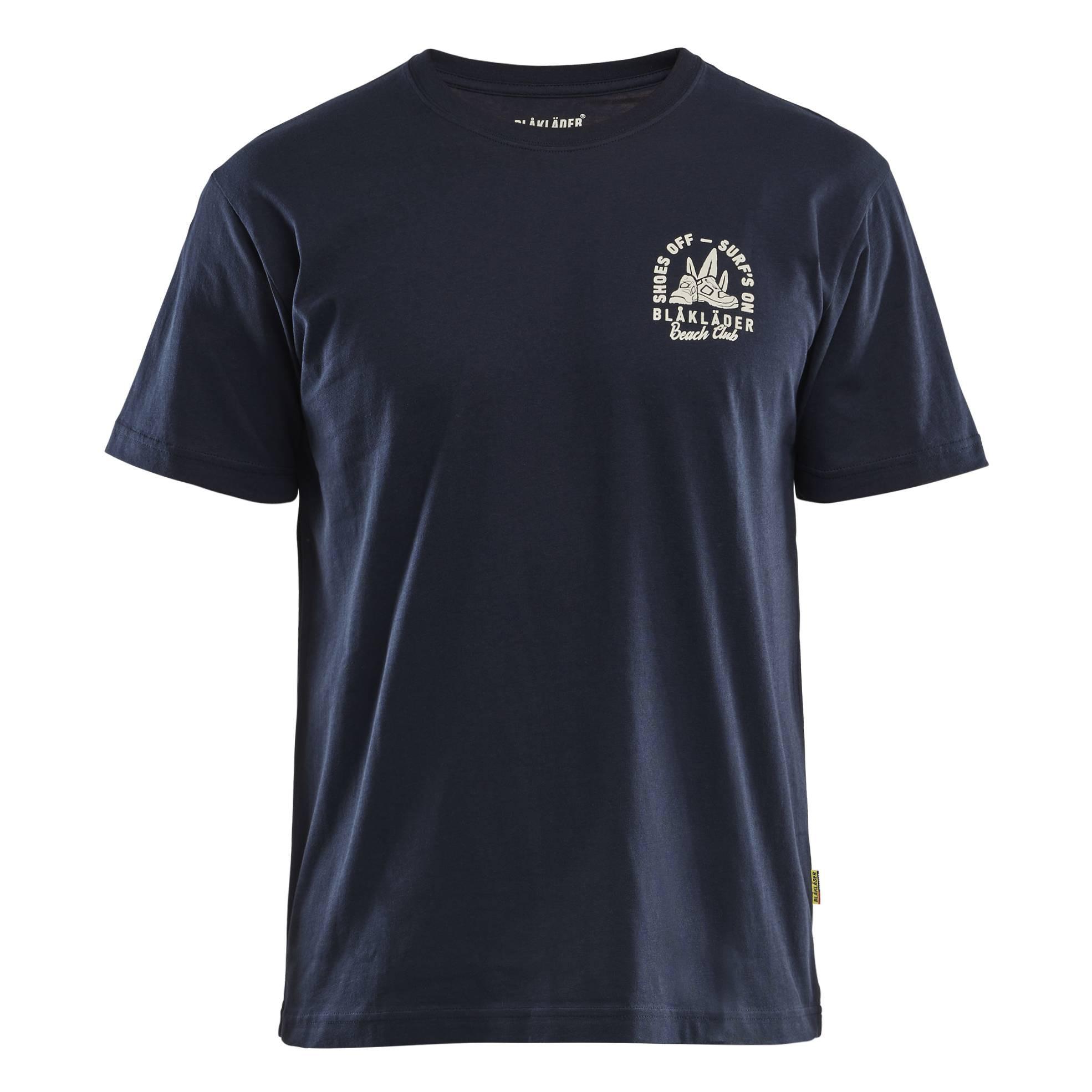 T-shirt maniche corte da Lavoro 100% Cotone Blaklader Beach Club 941910421000L