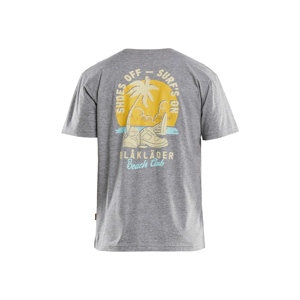 T-shirt maniche corte da Lavoro 100% Cotone Blaklader Beach Club 941910421000L