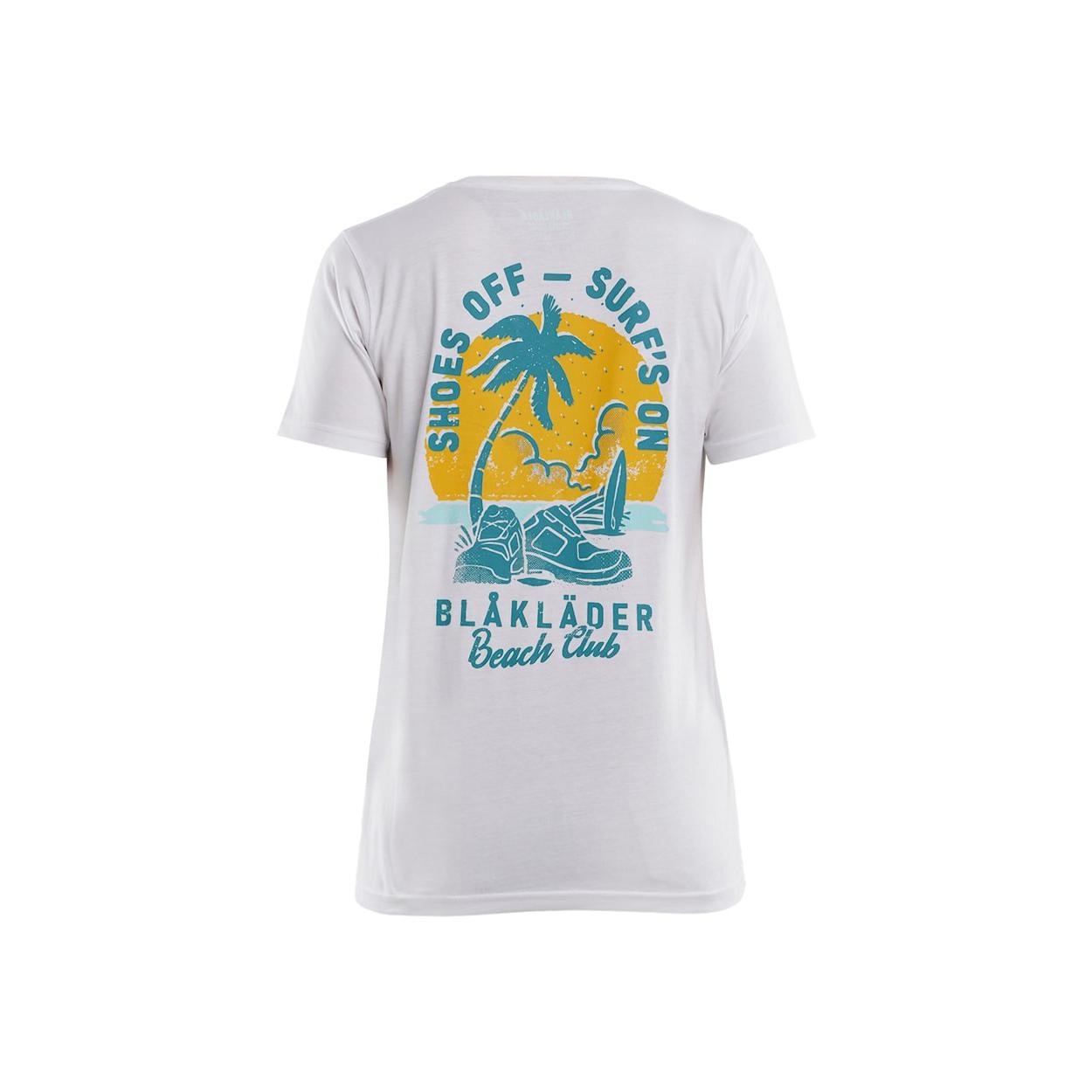 T-shirt maniche corte da Lavoro 100% Cotone Blaklader Beach Club Lady 941710421000L