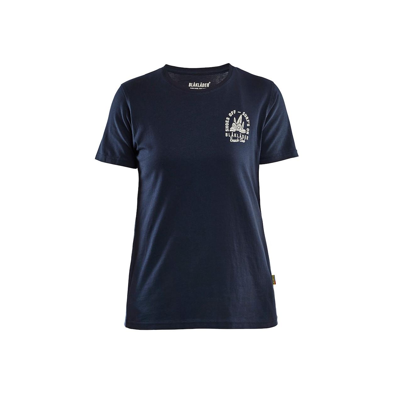 T-shirt maniche corte da Lavoro 100% Cotone Blaklader Beach Club Lady 941710421000L