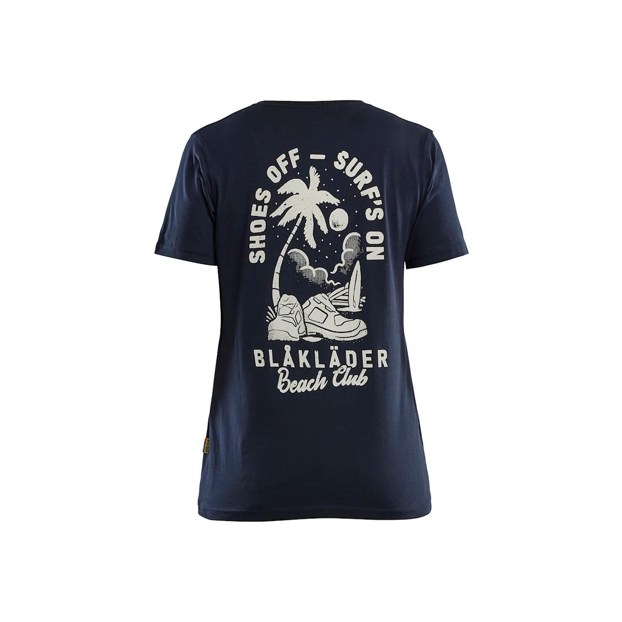 T-shirt maniche corte da Lavoro 100% Cotone Blaklader Beach Club Lady 941710421000L