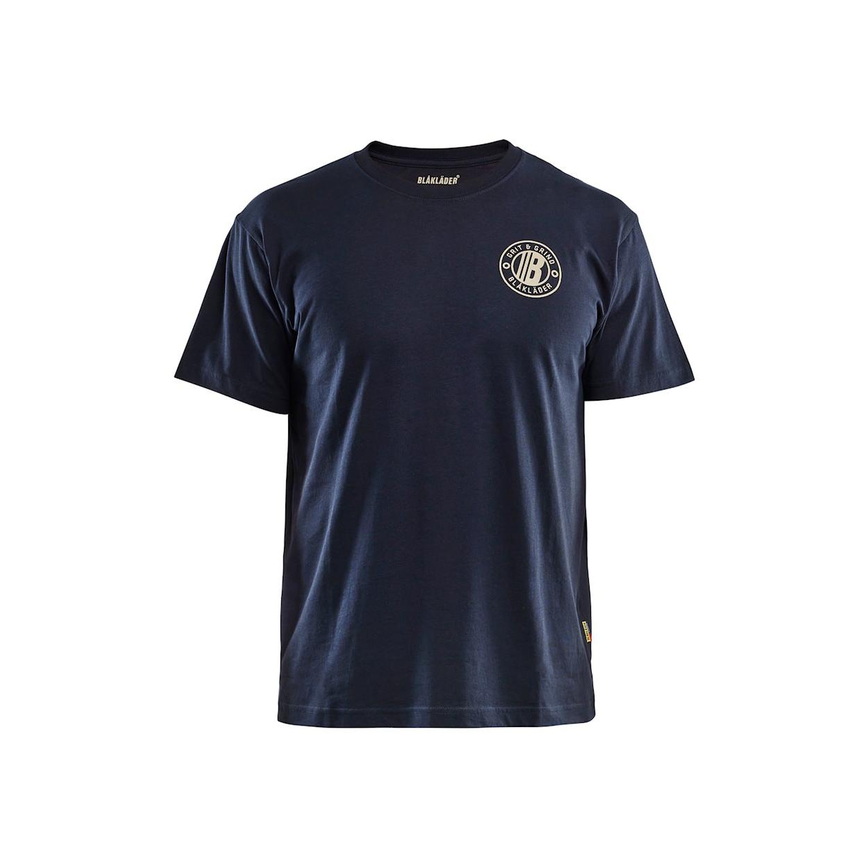 T-shirt maniche corte da Lavoro 100% Cotone Blaklader Grit Flag 942010424000L