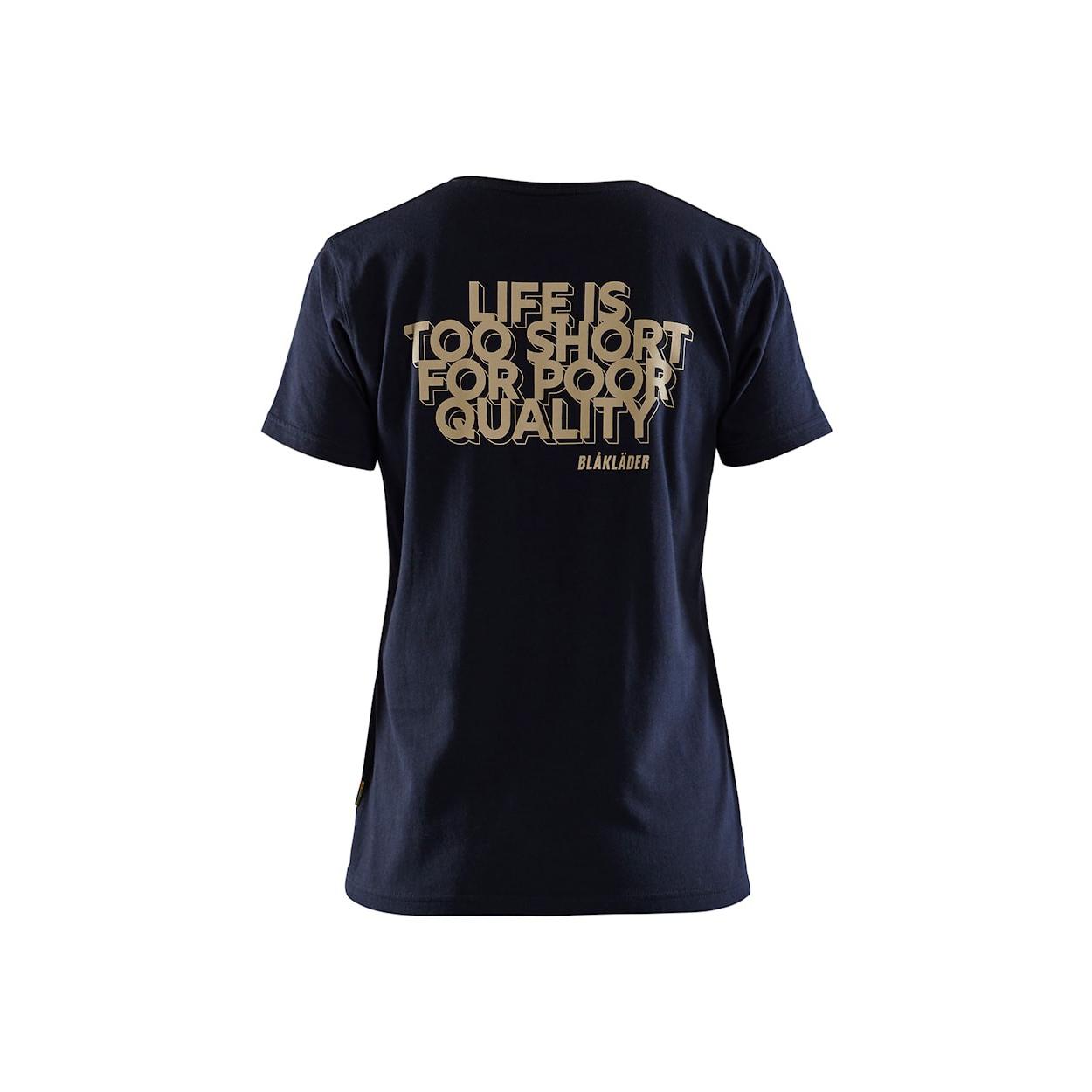 T-shirt maniche corte da Lavoro 100% Cotone Blaklader Limited Edition Lady 941210428600L