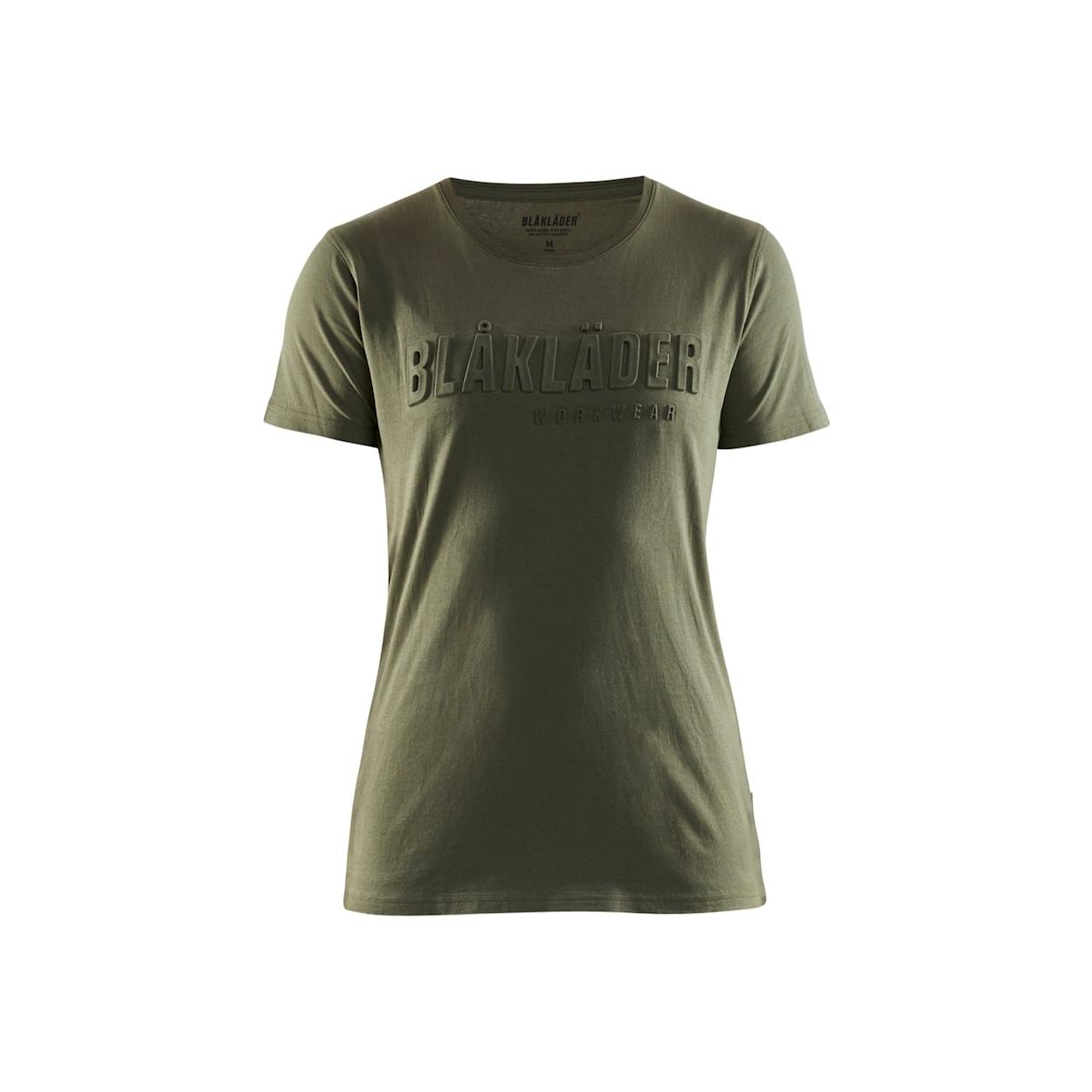 T-shirt maniche corte da Lavoro Blaklader donna 3D 100% cotone 343110422509M