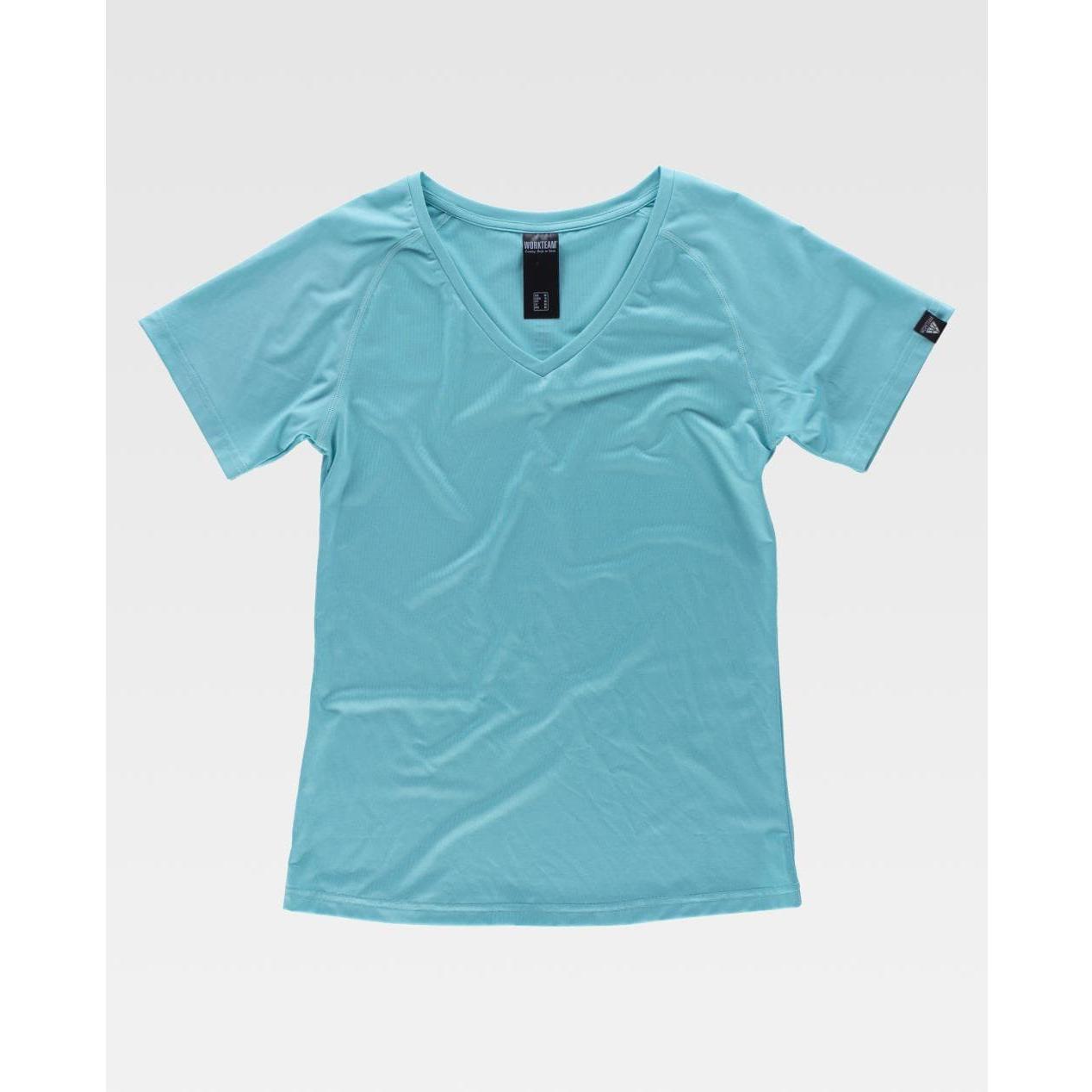 T-shirt Sportiva Stretch da Donna S7525 - Workteam