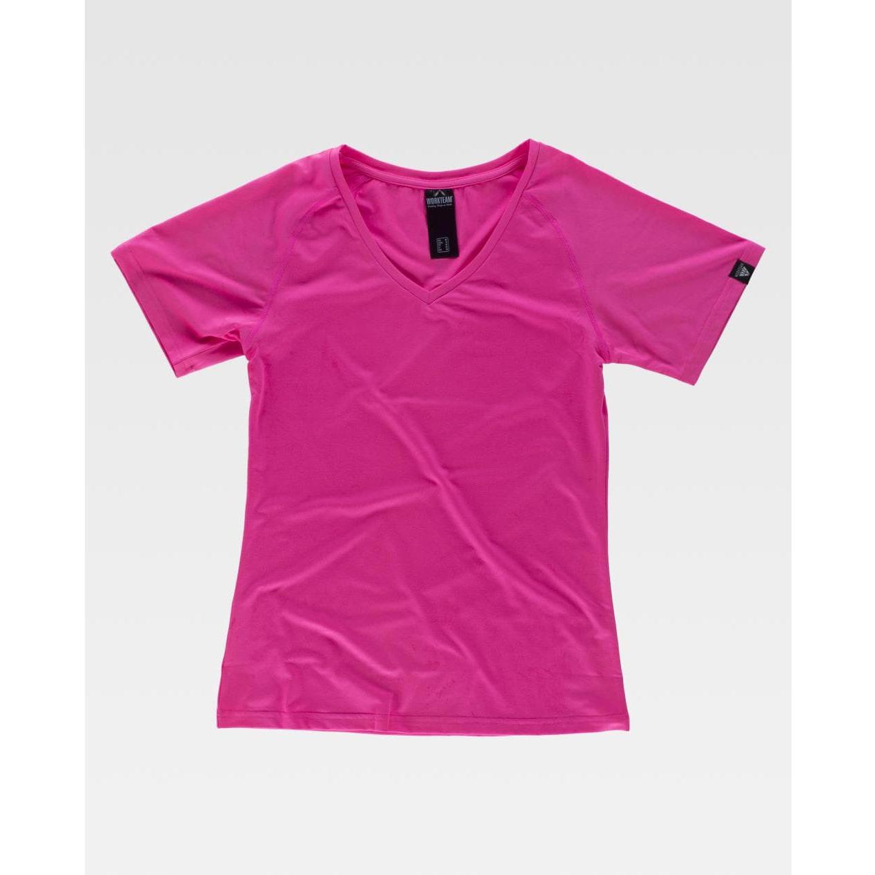 T-shirt Sportiva Stretch da Donna S7525 - Workteam