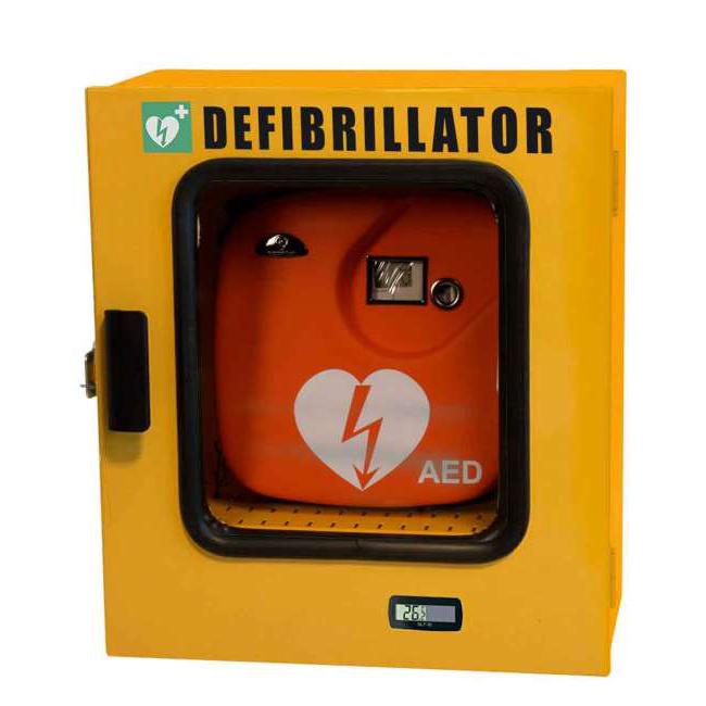 Teca Per Defibrillatore PVS-DEF041T, per la rianimazione