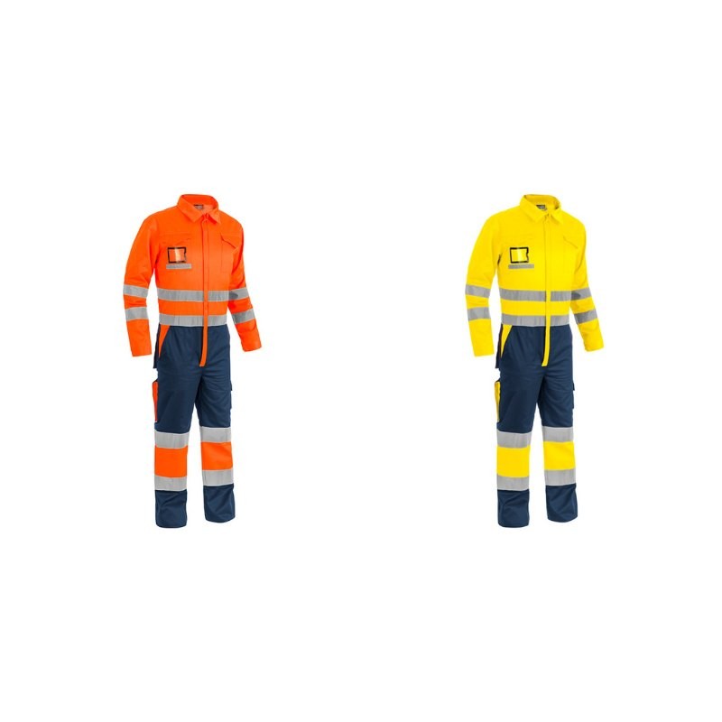 Tuta da Lavoro Alta Visibilit� Bicolore Multitasche Sottozero Tuta Bicolore H.V. 2520