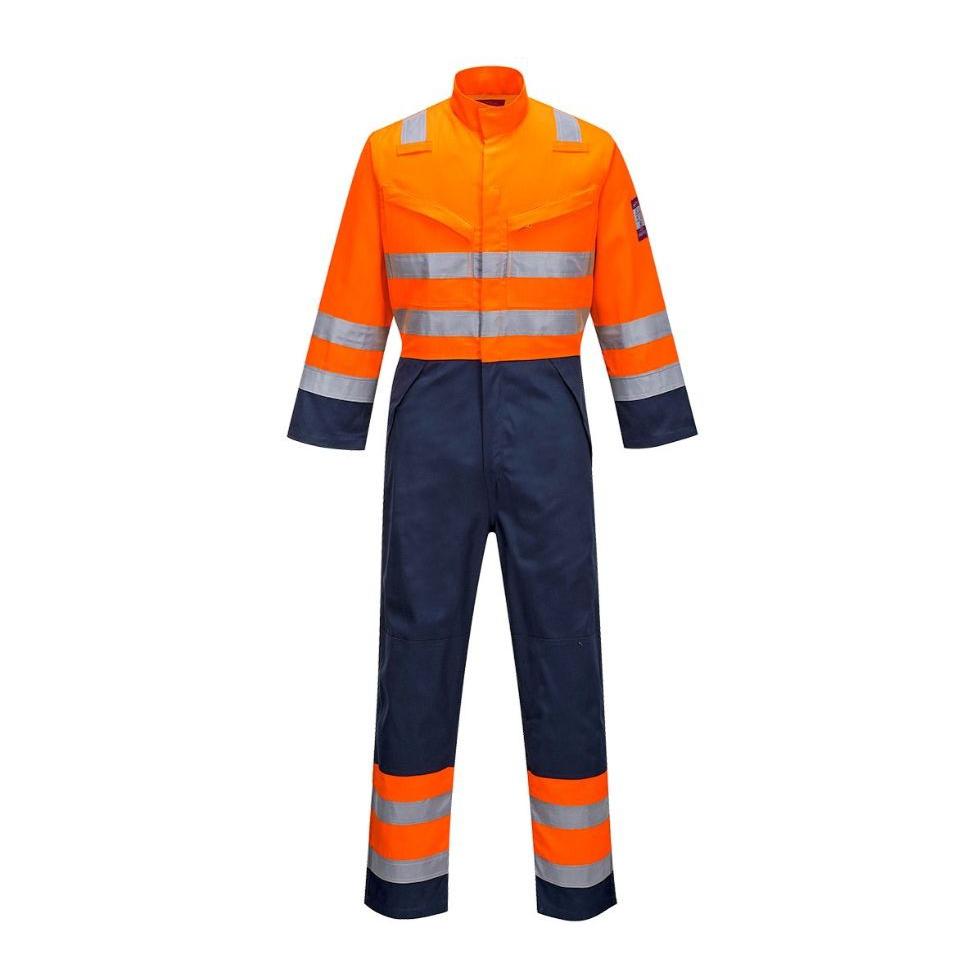 Tuta da Lavoro Modaflame RIS Ignifuga Alta Visibilita Portwest MV29