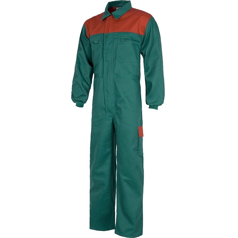 Tuta da lavoro multitasche combinata con cerniera - Workteam