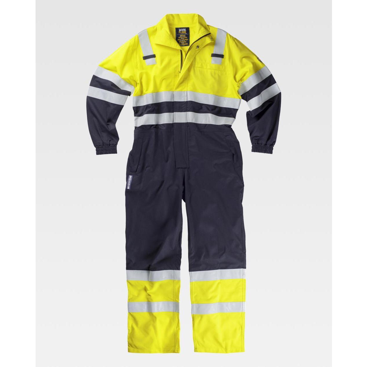 Tuta da Lavoro Workteam Multitasche Alta visibilit� Ignifuga C5091