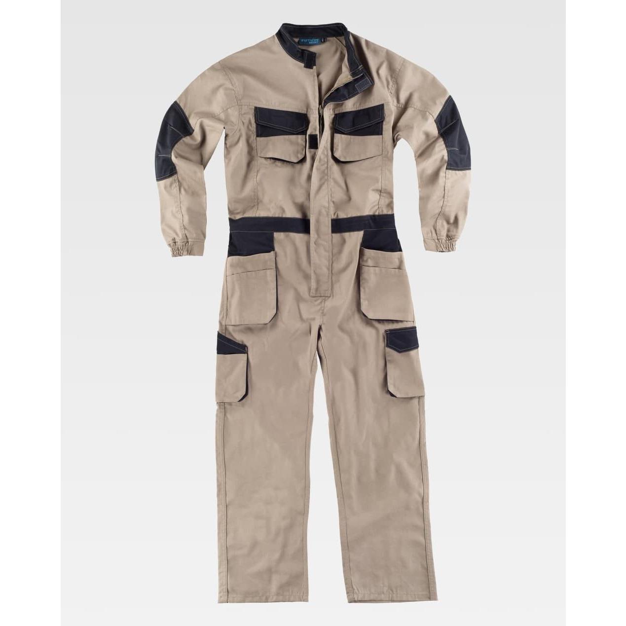 Tuta da Lavoro Workteam Multitasche Elasticizzata WF2620