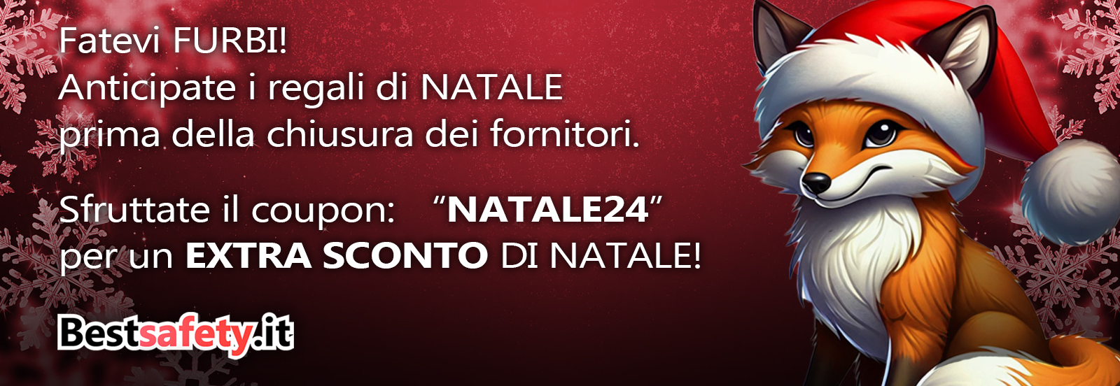 Anticipa i tuoi regali di Natale su BestSafety.it