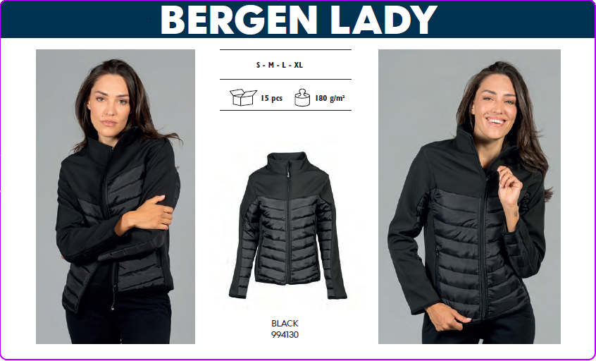 bergen lady indossato