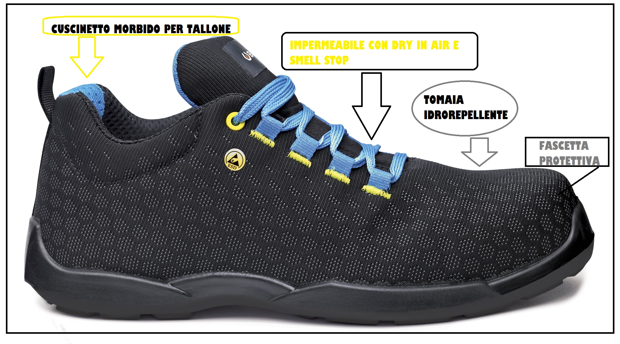 SCARPA BASEPROTECTION MARATHON ESD