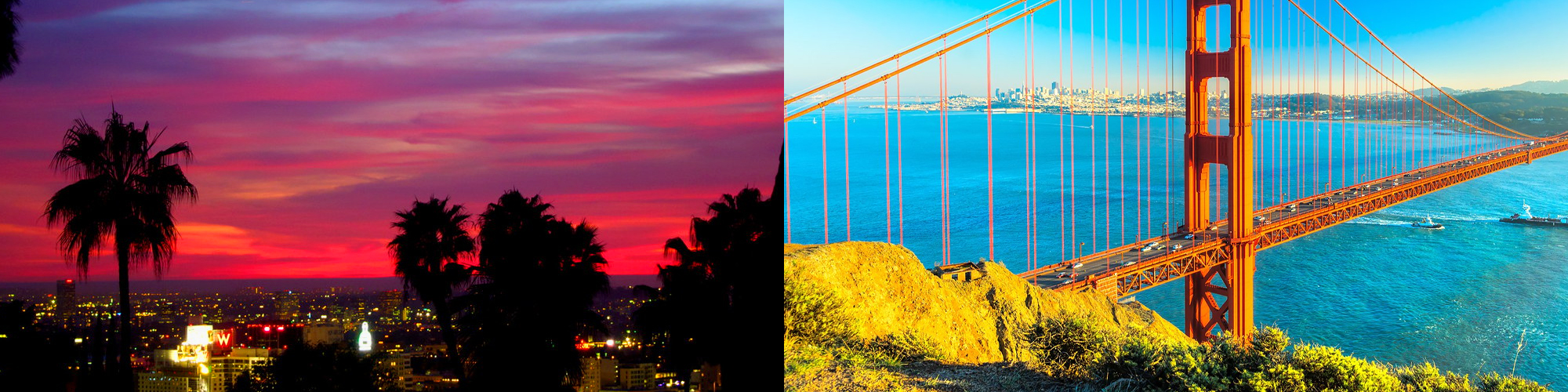 Flow California Colori Hollywood e San Francisco