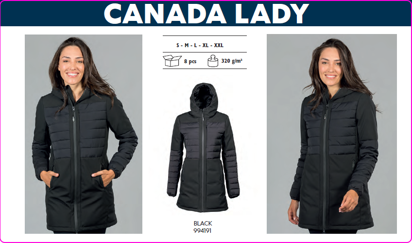 canada lady indossato