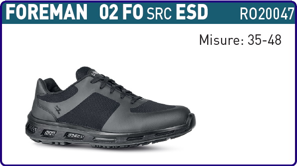 Scarpe da lavoro U-Power FOREMAN: Look Classico Vendita Online