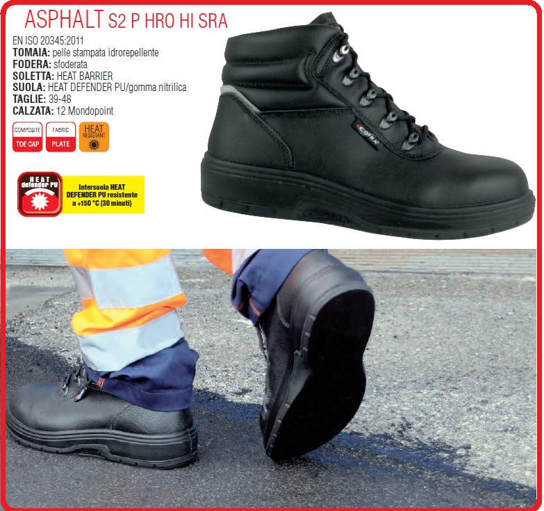 Scarpe cofra asphalt scheda - BESTSAFETY